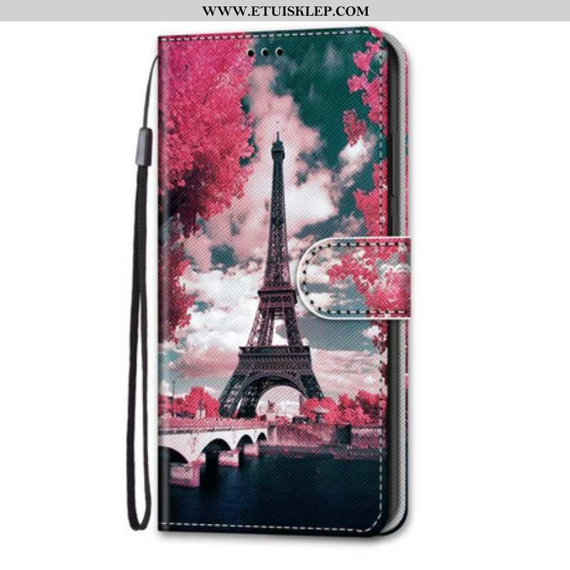 Etui Folio do Samsung Galaxy S21 Plus 5G Paryż W Rozkwicie
